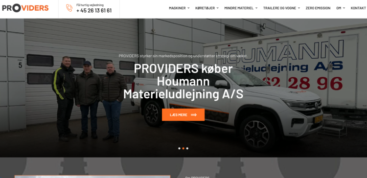 Ny hjemmeside klar: PROVIDERS gør det nemmere at finde det rigtige grej – midt i et travlt forår