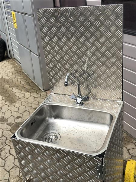 Mobil Håndvask m/ varmt vand