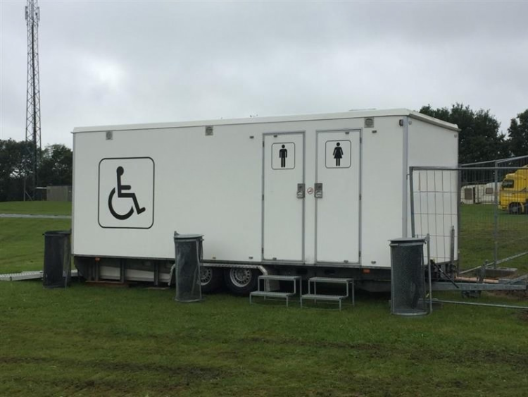 Svanvogn Handicap toiletvogn & Herre/Dame